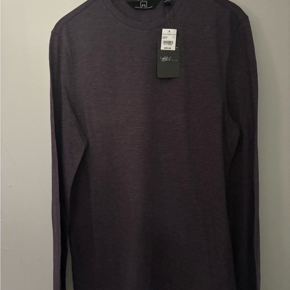 Jos. A. Bank Dark Purple Long Sleeve Shirt